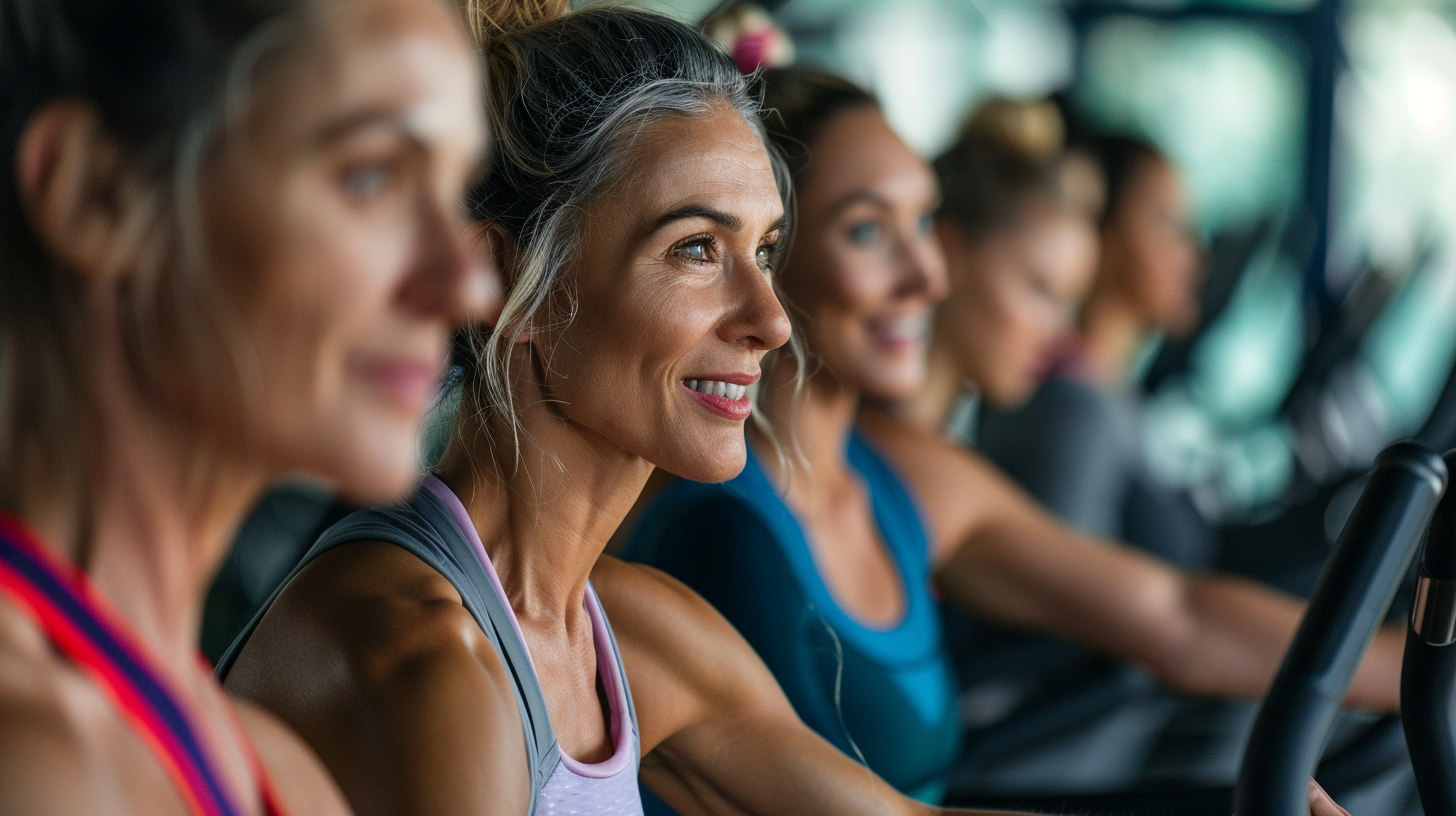 Персональний тренер допомагає клієнту